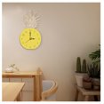 thumbnail image 2 of Reloj de pared de estilo nórdico con diseño de frutas de Lemononstore, silencioso, de madera, para decoración de mesa, sala de estar y hogar., 2 of 4