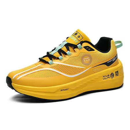 

Chitu 7Pro running shoes high-quality couples running shoes mesh ultra-light shock-absorbing technology sports shoes for men and women 0021 bright yellow 43=U.S. 9.5=27.5cm