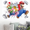 thumbnail image 5 of 56*40 cm #A Super Mario Bros. Adhesivo de pared Adhesivos de pared extraíbles para habitación de niños, dormitorio, sala de estar, guardería, decoración del hogar, decoración de dibujos animados, art, 5 of 5