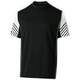 thumbnail image 4 of Holloway Sportswear 2XL Arc Short Sleeve Tee Black/White 222544, 4 of 4