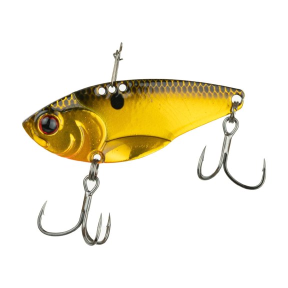 6th Sense Slice Blade Bait, 2", Gold Reactor