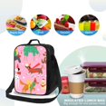 thumbnail image 4 of Honeii Different Dogs Christmas Print Insulated Lunch Bag, Reusable Lunch Box for Adult, Leakproof Cooler Bag for Work Office Travel Picnic, 4 of 7