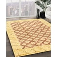 thumbnail image 2 of Ahgly Company Indoor Square Abstract Mustard Yellow Abstract Area Rugs, 8' Square, 2 of 6