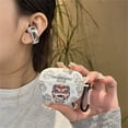 thumbnail image 4 of Case for Bose Ultra Open Earbuds(2024 Release),Cute Cartoon Cool Lion Pattern Design Headphone Cover for Bose Open Ear Wireless Earbuds with Keychain (White), 4 of 8