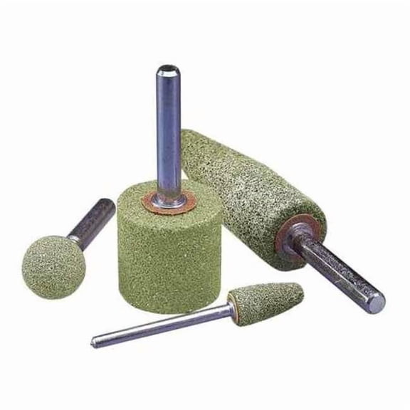 Norton Abrasives Quantum Mounted Point,Dia. 1-5/8 In,Shape A36 69083149146