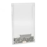 2.5in Transparent HDD Enclosure, External Hard Drive Enclosure For 2.5in Interface Hard Drive Or SSD Under 10mm,Hard Drive Case USB3.0 Compatible With USB2.0