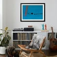 thumbnail image 4 of Bleu II Framed Art Print by Joan Miro, 40" x 28", Sold by Art.com, 4 of 4