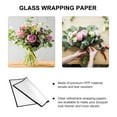 thumbnail image 4 of TABLZONE Premium Black Opp Packing Paper for Floral Arrangements, Craft Packaging, Wrapping and Decorative Use, 4 of 5