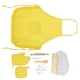 thumbnail image 2 of Regalo para nios, juguetes de cocina para nios, traje de chef, delantal de juego de rol amarillo para nia, juego de juego de rol de cocina, juego de j,Juguetes de cocina para nios Juguetes para hornea, 2 of 8