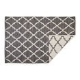 thumbnail image 2 of Design Imports CAMZ10421 Gray Lattice Hand-Loomed Rug, 4 x 6 ft., 2 of 10