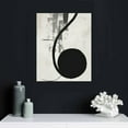 thumbnail image 4 of ONETECH Black and White Abstract Canvas Wall Art Decor with Minimalist Line Art Prints, Modern Wall Art for Home Decor,  Ready to Hang, 4 of 4