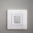 thumbnail image 1 of Phenofice 5Pcs Blank Outlet Cover Plate Silver Saving Rack Blank Panel For Office Use, 1 of 8
