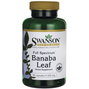 Swanson Full-Spectrum Banaba Leaf 450 mg 90 Caps