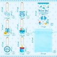 thumbnail image 2 of OSNIE Blue Welcome Baby Boys Party Favors Keychain Organza Bags, 2 of 6