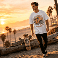 thumbnail image 5 of NUBILY Dead Men No Regrets Vintage Skeleton Beach Party Graphic Tee Casual Summer Short Sleeve T-Shirt,Graphic Tshirts for Men,White,XL, 5 of 7
