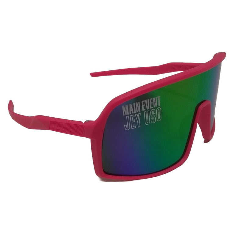 Main Event Jey Uso Yeet Sport Shades Costume Glasses Pink