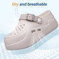 thumbnail image 4 of AFB Women Non Slip Work Chef Shoes, Clog Non Slip Kitchen Work Shoes, Nursing Gardening Waterproof Oil Resistant, 4 of 8