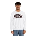 thumbnail image 4 of Swiss Switzerland Sweatshirt, Gifts, Crewneck, 4 of 4