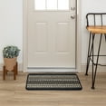 thumbnail image 4 of (2 pack) Mainstays Apollo Striped Indoor Polypropylene Area Rug, Navy, 17.4" x 30", 4 of 7