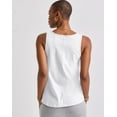 thumbnail image 3 of Hanes Originals Women's Tri-Blend Tank Eco White M, 3 of 5