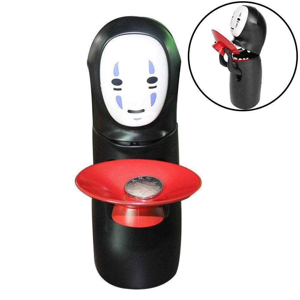 Kaonashi No Face Spirited Away Ghost Automated Piggy Bank With Sound
