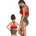 thumbnail image 3 of Girls Swimsuit Two Pieces Bikini Set Ruffle Falbala Swimwear Bathing Suits, 3 of 7