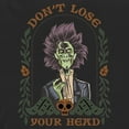 thumbnail image 2 of Men's Hocus Pocus 2 Billy Zombie Lose Your Head Long Sleeve Shirt Black 2X Large, 2 of 4