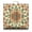 Sacred Sy, variant on Watercolor Cactus Meditation Pillow - Oversized Square Floor Cushion, 9-Point Stitched for Stability, Ergonomic Support for Yoga & Reading
