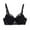 Black, variant on Zpanxa Bras for Women, Women's Plus Size Sheer Lace Bra Wireless No Underwire Thin Comfortable Minimizer Bra