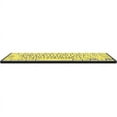 thumbnail image 3 of XL Print American English Bluetooth Mini Keyboard, Black on Yellow, 3 of 6