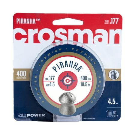 UPC 028478145405 product image for Crosman Piranha Premier .177 Caliber Pellets  10.5 Gr.  400 Count  LPPH7 | upcitemdb.com