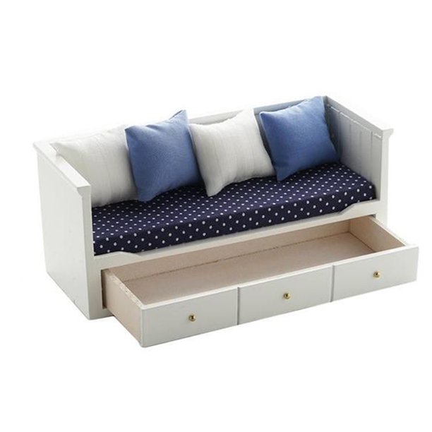 Jygee Toy House Supply Creative Decorative Mini Sofa Couch 1/12