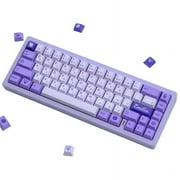 Purple XDA Frost Witch Theme Pbt Keycap 124PCS Full Set SublimationProcess For CrossCore Mechanical Keyboard