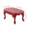 thumbnail image 2 of HEALEEP Table Miniature Rouge Matériau Synthétique Accessoire Photo 1Pcs, 2 of 8