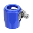 thumbnail image 5 of Unique Bargains AN6 Hex Car Universal Hose Finisher Flexible Rubber Pipe Clamp for Oil Fuel Water Tube Blue, 5 of 6