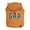 BROWN, variant on Gap Pet Dog and Cat Clothes, Classic Gap Logo Pet Hoodie, Brown, XS