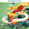 thumbnail image 2 of JoyStone Dinosaur Race Track Playset with Map, 4 Pull Back Dino Cars, Garage Parking Adventure Toy with Lights & Sounds, Educational Gift for Kids Ages 3-8, 2 of 12