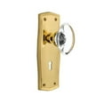 thumbnail image 6 of Nostalgic Warehouse Praocc_Prv_234_Kh Vintage Oval Egg Crystal Privacy Door Knob Set -, 6 of 7