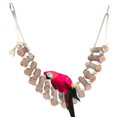 thumbnail image 2 of Guardoinrt Flexible Parrot Hamster Climbing Ladder Ladder Canary Shelf for Budgie Toy Style A 1Set, 2 of 5