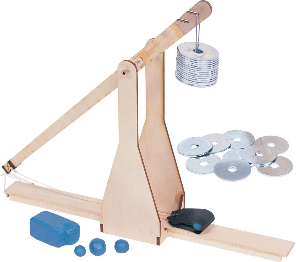 Pitsco Laser-Cut Basswood Trebuchet Kit (Individual Pack) - Walmart.com