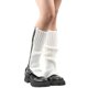 thumbnail image 1 of Calentadores de pierna de punto acanalados Punk gótico para mujer, calcetines de bota de Color sólido con cremallera lateral Harajuku, cubierta de pie hasta la rodilla para estudia, 1 of 5
