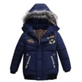 thumbnail image 4 of Winter Baby Boys Warm Jacket Fashion 1-5 Years Boys Coat Casual Autumn Hooded Thick Outerwear Coat For Boys Children Clothing, 4 of 6