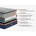 thumbnail image 3 of Brooklyn Bedding Copperflex 12" Hybrid Mattress, Twin XL, 3 of 5