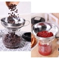thumbnail image 3 of Stainless Steel Jam Funnel with Jar Tongs and 3 Funnels SHAR, 3 of 5