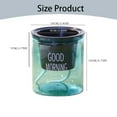 thumbnail image 3 of Reduced,BILIKEYU Self Watering Planter for Indoor Plants, Clear Plastic Flower Pot with Wick Rope, Modern Cylindrical Pot for Orchids & Aloe, 3 of 6