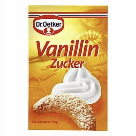 Dr.Oetker Vanillin Zucker -Vanilla Sugar for baking Pack of 5-