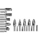 thumbnail image 4 of Juego de Fresas Rotativas de Carburo de Doble Corte, 20 Piezas, para Molinillo, VáStago de 1/8 Pulgadas, Fresas de Corte de Carburo de Tungsteno para Trabajar la Madera, 4 of 8