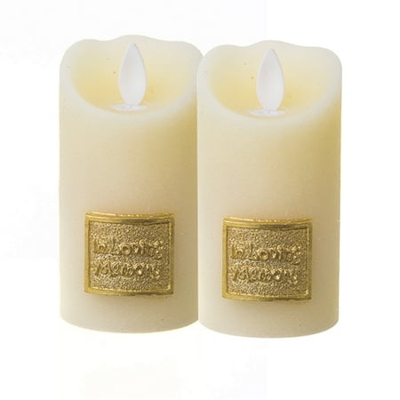 Copa Judaica LED In Loving Memory Ivory - Set of 2