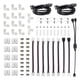 thumbnail image 1 of Conectores de tira de luz LED de 95 Piezas con Piezas de conector Cable conector divisor, 1 of 8