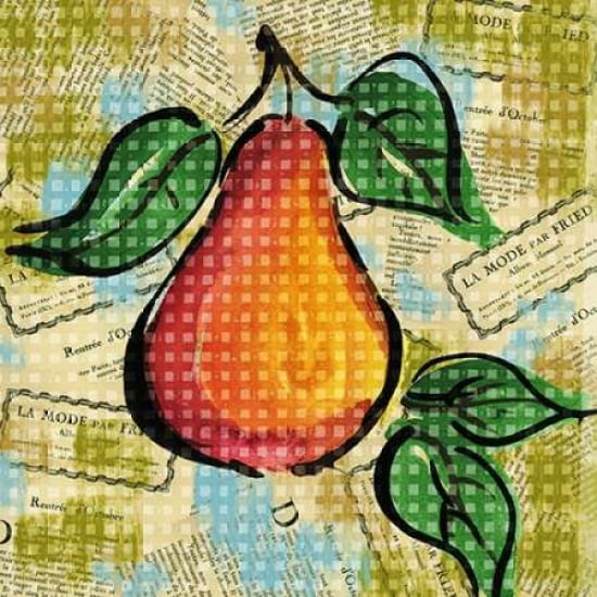 Fashion Fruit V Canvas Art - Nicholas Biscardi(24X24)